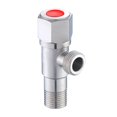 thumbnail image 4 of kowaku Angle s Quarter Turn No Lead Lavatory s Antirust Pipe Fittings Connector for Toilet Supply Basin Faucet Bathroom Sink red, 4 of 7