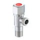 thumbnail image 4 of Válvula de cierre angular de compresión de un cuarto de vuelta para tuberías de suministro de agua de lavabo e inodoro rojo, 4 of 7