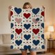 thumbnail image 1 of Independence Day Blanket Festive Flannel Blanket Soft Warm Throw Blanket For Home Sofa Bed Holiday Decoration, 1 of 6