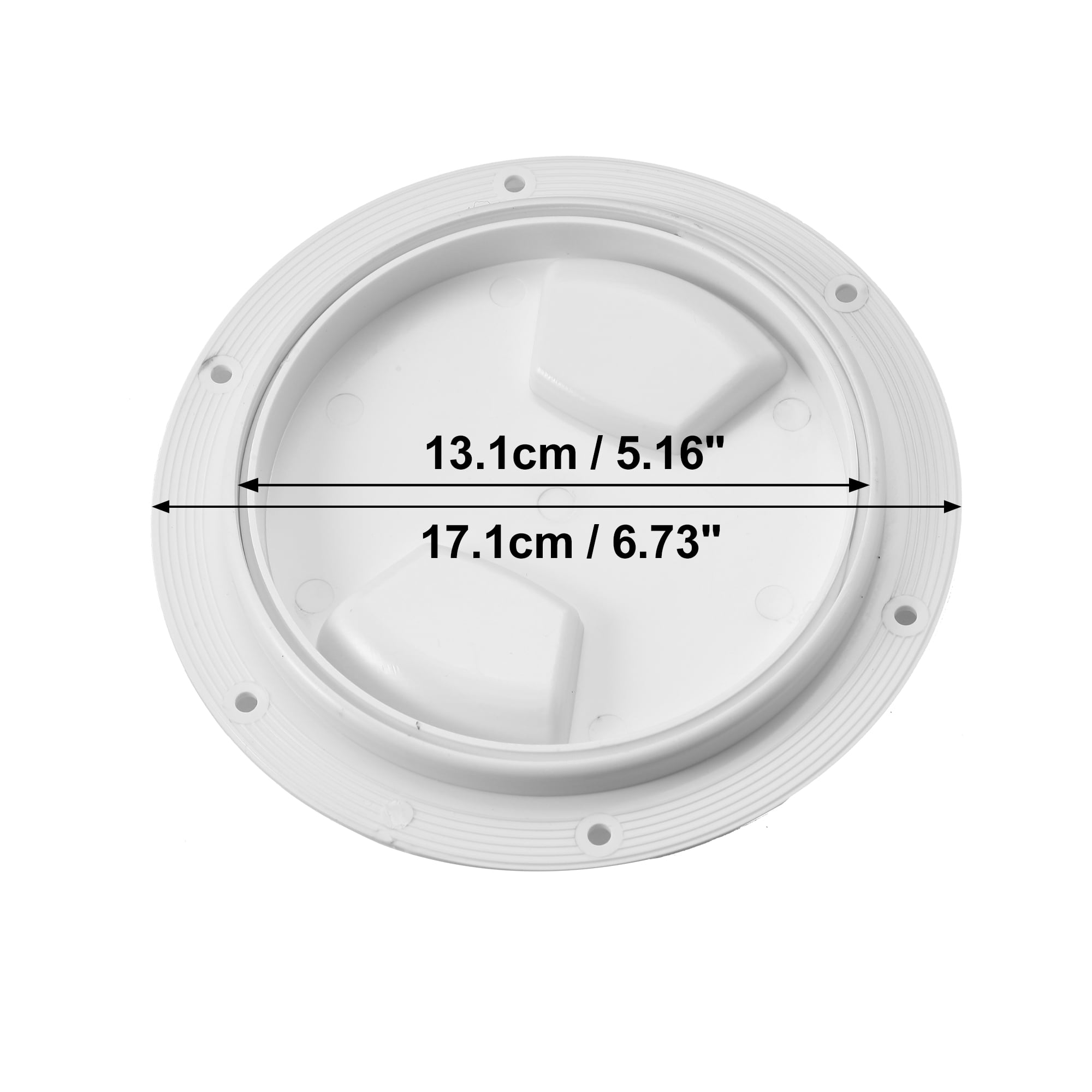 Unique Bargains 5 Inch Boat Inspection Deck Plate Hatch Round Hatch Deck Plate