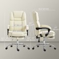 thumbnail image 3 of Vinsetto Vibration Massage Office Chair, Executive Office Chair, White, 3 of 10