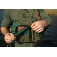 thumbnail image 3 of (2 pack) Body Glove Adult Fishing PFD Life Jacket and Vest, Zipper, Unisex, Dual Size L/XL, Green, 3 of 10
