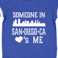 thumbnail image 4 of Inktastic San Diego Someone Loves Me Skyline Boys or Girls Baby Bodysuit, 4 of 5