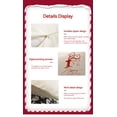 thumbnail image 4 of Yidarton Christmas Pillowcase Elk Letter Digital Printing Pattern Pillow Cover Linen Cushion Cover, 4 of 5