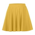 thumbnail image 2 of Bibifish Womens Pencil Mini Skirts Solid Color Above-Knee Cut Casual Skirts Form-Fitting Cut Everyday Wear Skirts, 2 of 3
