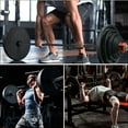 thumbnail image 6 of GARVEE 7FT Olympic Barbell Bar with 2 Collars,1500 LB Capacity Weightlifting & Powerlifting Bar,Fits 2-Inch Plates,Strength Training Bench Press Bar for Home Gym,Black, 6 of 8