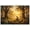 Unframe-style, variant on Jesus Canvas Wall Art Oil Painting Style Print Forest Nature Scene Artwork Inspirational Spiritual Peaceful Vintage Wall Decor for Home Living Room Bedroom
