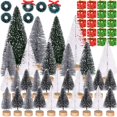 thumbnail image 1 of Set de árboles de Navidad Iceyyyy Artificial Mini, 56 unidades, 1 of 7