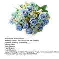 thumbnail image 7 of Mdesiwst 1 Bouquet Artificial Rose 10 Forks Exquisite Lifelike Easy Care Decorative Simulation Flower, 7 of 7
