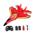 thumbnail image 4 of RC Plane RC Fighter Stabilizer Gyro Stabilizer, resistente, avión de control remoto de juguete para adultos Regalo de cumpleaños para niños para niños Batería Roja 2, 4 of 8