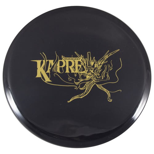 Kapre All Purpose Disc Golf Midrange by Divergent Discs (Black)