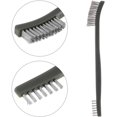 thumbnail image 5 of 3 Pcs Mini Wire Brush Set, Rust Paint for Metals, Weld Slag Cleaning and Rust, Handy Steel/Nylon/Brass Cleaning Brush, 5 of 5