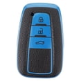 thumbnail image 6 of HEALEEP 1Set Durable Tpu Blue Protective Car key Case For Car Owners With Compatibility Assurance 2.75X1.57X0.59In, 6 of 8