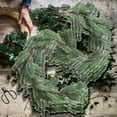 thumbnail image 2 of Qocolhg Christmas Decorations Indoor Outdoor, Christmas Tail Grass Rattan Soft Rubber Simulation Green Plant Decoration Door Frame Home Decoration Window Hanging, on Sale Clearance!, 2 of 5