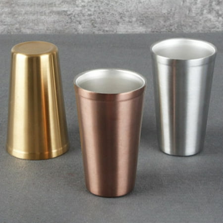 

SPRING PARK 480ML 304 Stainless Steel Coffee Mug Water Milk Tea Cup Beer Drinking Mug