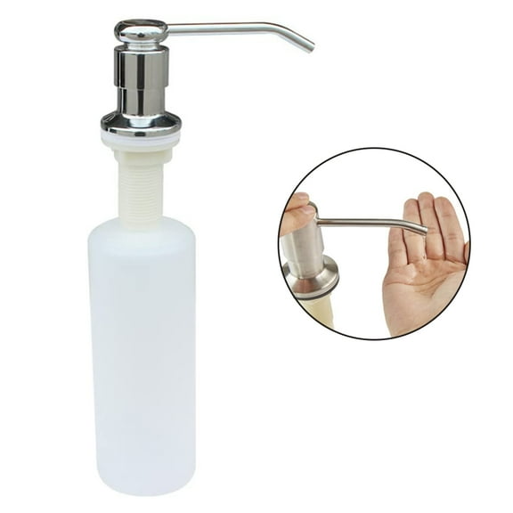 Lotion Dispenser for Kitchen Sink Brushed Nickel Kitchen Sink Soap Dispenser Bar Sink Soap Dispenser
