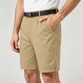 thumbnail image 4 of Clossjun Mens Slim Stretch Khaki Shorts Lightweight Quick Dry for Golf Dress Casual Work with Pockets(No Belt), 4 of 6