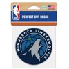 NBA Minnesota Twolves Prime 4" x 4" Perfect Cut Decal