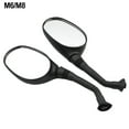 thumbnail image 5 of 1 Pair Left/Right Bicycle Rearview Mirrors Electric Bicycle Rearview Mirrors 3D 6Mm/8Mm Mirror Cycling Accessories, 5 of 8