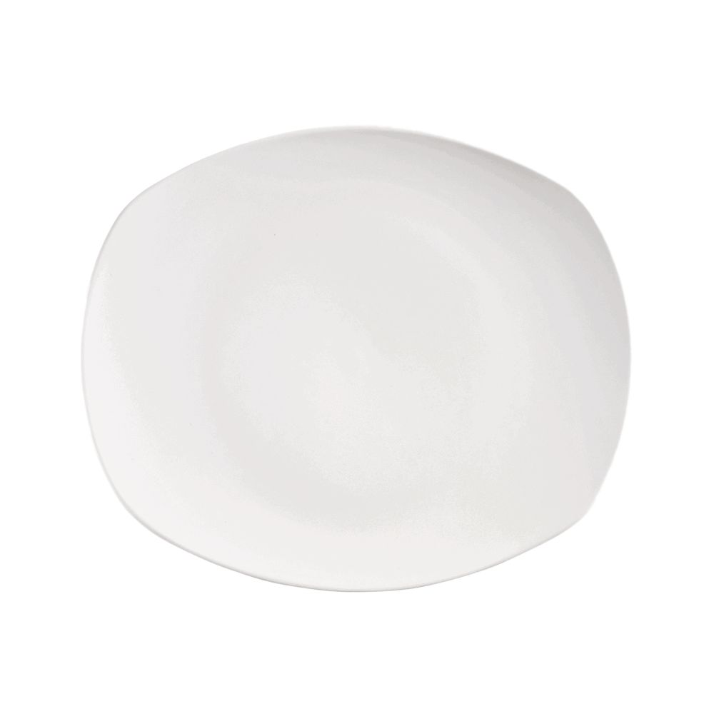 World Tableware 840437B Porcelana 10" Oblong Plate 24 / CS