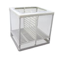thumbnail image 1 of Red de aislamiento para peceras, contenedor de alimentación para peces, divisor de Acuario, caja de aislamiento para incubadora de peces, guppy, peces S con tablilla, 1 of 9