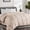 Beige-Twin, variant on White King All-Season Quilted Down Alternative Comforter