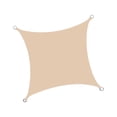 thumbnail image 2 of Toldo vela de sombra impermeable, toldo rectangular para protección solar, toldo vela para patio 2x2m Beige, 2 of 9