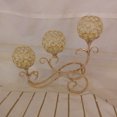 thumbnail image 2 of Houkiper Crystal Candle Holder Decorative Gold Candlestick Crystal Candle Holder,Crystal Candelabra,Candlest Stand For Home Wedding Dinning Table, 2 of 8