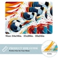 thumbnail image 2 of Football Non-Slip Polyester Office Floor Mat Carpet Rug - Machine Washable, 2 of 6