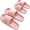 Pink, variant on 2 Pairs Women‘s Cloud Slides Soft EVA Foam Anti-Slip Shower Shoes Lightweight Sandals Indoor Outdoor Pool Slippers