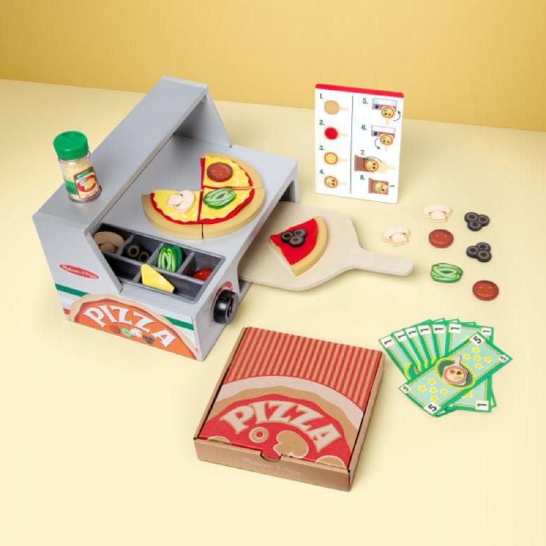 Melissa & Doug Wooden Pizza Party Play set