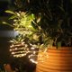 thumbnail image 3 of luces solares de piña, 24 LED, impermeables, para exteriores, luces colgantes con energía solar para decoración de caminos de jardín., 3 of 5