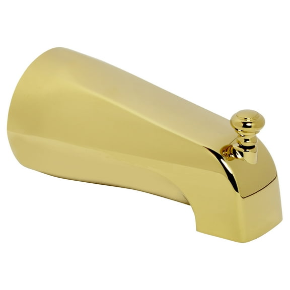 american standard 060340-0990a american standard spout divert wpipe thrd wall mtwburg polished brass