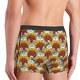 thumbnail image 3 of Uemuo Cartoon Sunflowers Pattern Men's Boxer Briefs,Trunk Anti-Chafing,Comfortable, Durable, and Stylish Underwear-Large, 3 of 9