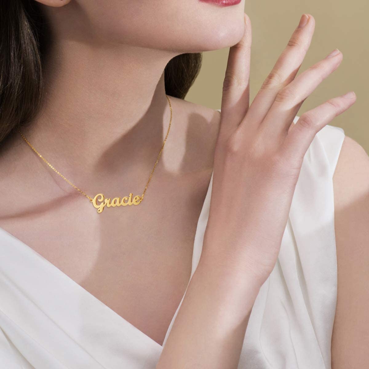 Ldurian Name Necklace Personalized 