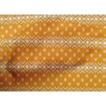 thumbnail image 5 of oneOone Cotton Cambric Gamboge Yellow Fabric Ikat Sewing Material Print Fabric By The Yard 42 Inch Wide, 5 of 6