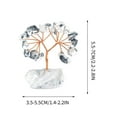 thumbnail image 2 of Crystal Money Tree under $5! Xqxayjr Natural Crystal Money Tree, Handwoven Amethyst Base, Wealth Luck Decoration, Home Office Ornament, Healing Crystal Tree, Feng Shui Decor, Spiritual Gift, 2 of 6