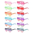 thumbnail image 1 of Gafas de Sol LIULIUBTY Sin Montura con Forma de Corazón Paquete de 12, 1 of 6