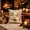 Bridge, variant on Christmas-Printed Cushion Covers, Winter Village Snow House Design Sofa Pillows, Soft Decorative Throw Pillow Cases for Living Room Bedroom Couch, Holiday Home Decor Gift Supply