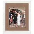thumbnail image 2 of ArtToFrames 18x22" Matted Picture Frame with 14x18" Single Mat Photo Opening Framed in 1.25" Off White Wash on Ash and 2" Sandpiper Mat (FWM-4098-18x22), 2 of 8