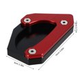 thumbnail image 2 of NUOLUX Accesorios Para Motocicleta De Soporte Lateral Roja Resistente Y Portátil, 2 of 6