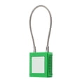 thumbnail image 3 of Lockout Tagout Cable Locks 85mm Shackle Steel Safety Padlock with 2 Key for Equipment Maintenance, 3 of 7