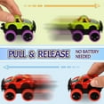 thumbnail image 2 of 16 Pack Die-cast Mini Monster Truck for Boys and Girls,Pull Back Alloy Trucks Toy,Mini Pull Back Cars,Die-cast Race Cars for Kids Party Favors, 2 of 7