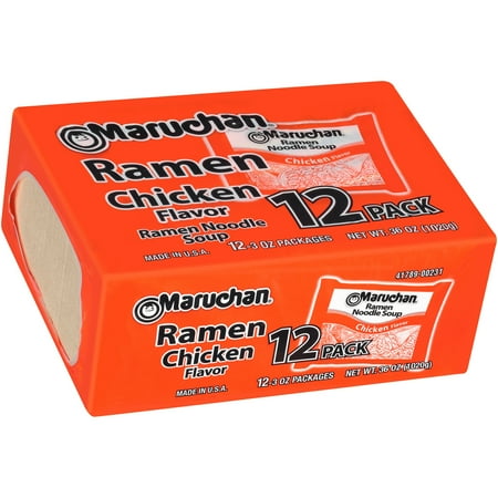 Maruchan® Chicken Flavor Ramen Noodle Soup 12-3 oz. Box
