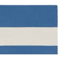 thumbnail image 4 of SAFAVIEH Montauk Saranna Striped Cotton Runner Rug, Blue/Ivory, 2'3" x 7', 4 of 5