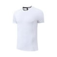 thumbnail image 3 of Kaluayu Mens Silk T Shirt Soft Undershirt Summer Comfort Breathable Tee Workout Top Casual Sleep Wear No Shrink,Great Gift, 3 of 4
