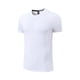 thumbnail image 3 of Tops para hombre, blusas y camisas de cuello redondo y manga corta para hombre, camiseta de manga corta de goma sin costuras de secado rápido de color liso de seda de hielo para hombre, camiseta de ve, 3 of 4