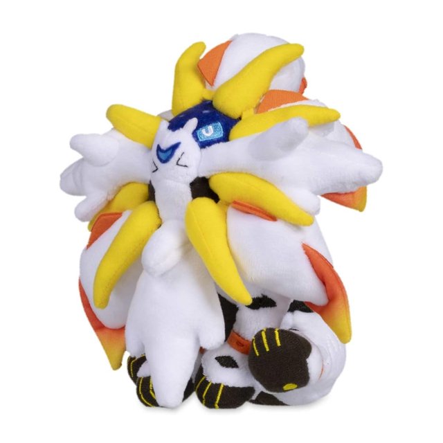 Peluche Solgaleo Sentado de la Colección Pokémon Sitting Cuties 13x16x15 cm