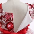 thumbnail image 7 of Girls Floral Princess Dress Bowknot Waist Pageant Wedding Costumes Gown, 7 of 7
