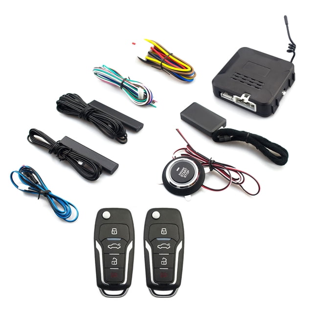 QualitChoice Car Phone App Bluetooth-compatible Keyless Entry Alarm Systems Vehicle Start Stop Controller Automatic Lock Modified Type B